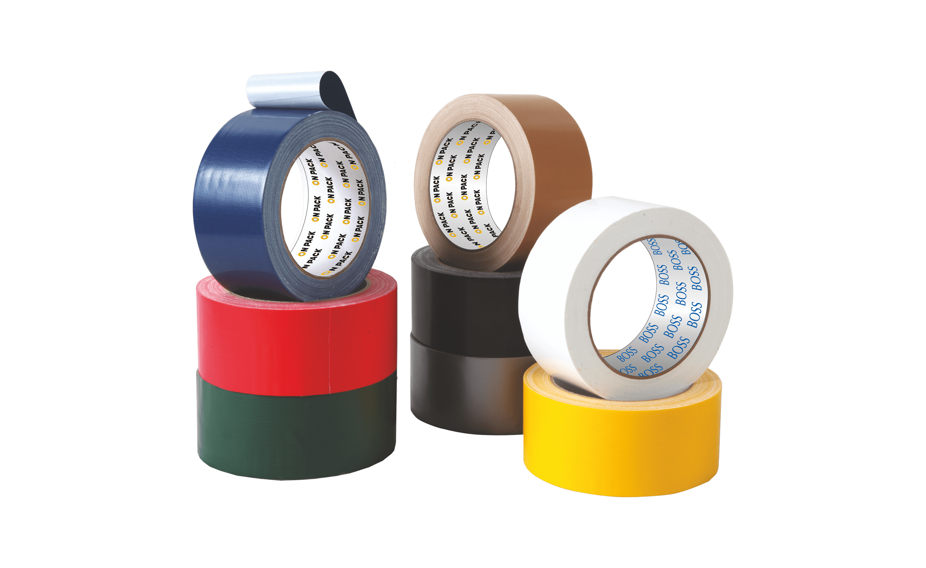 Colored adhesive tape